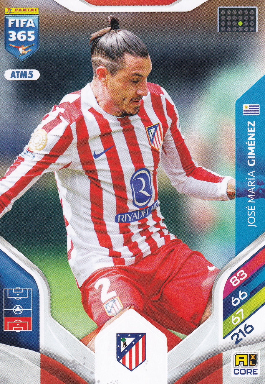 247 - ATM5. JOSE MARIA GIMENEZ - ATLETICO DE MADRID
