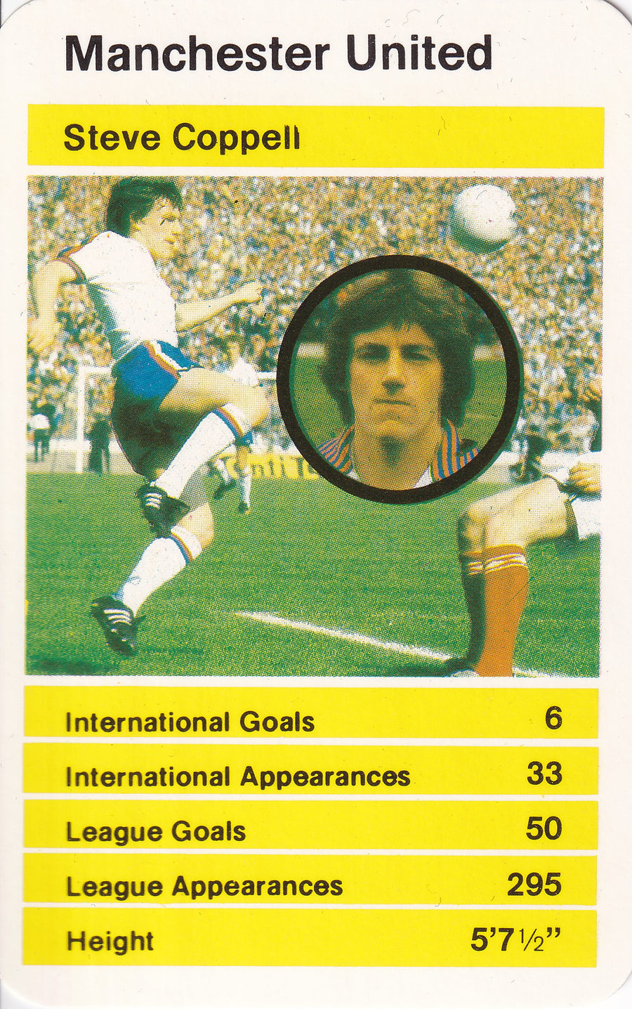 027. STEVE COPPELL - MANCHESTER UNITED