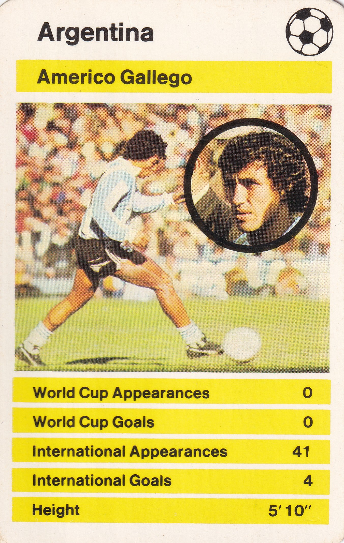 009. AMERICO GALLEGO - ARGENTINA