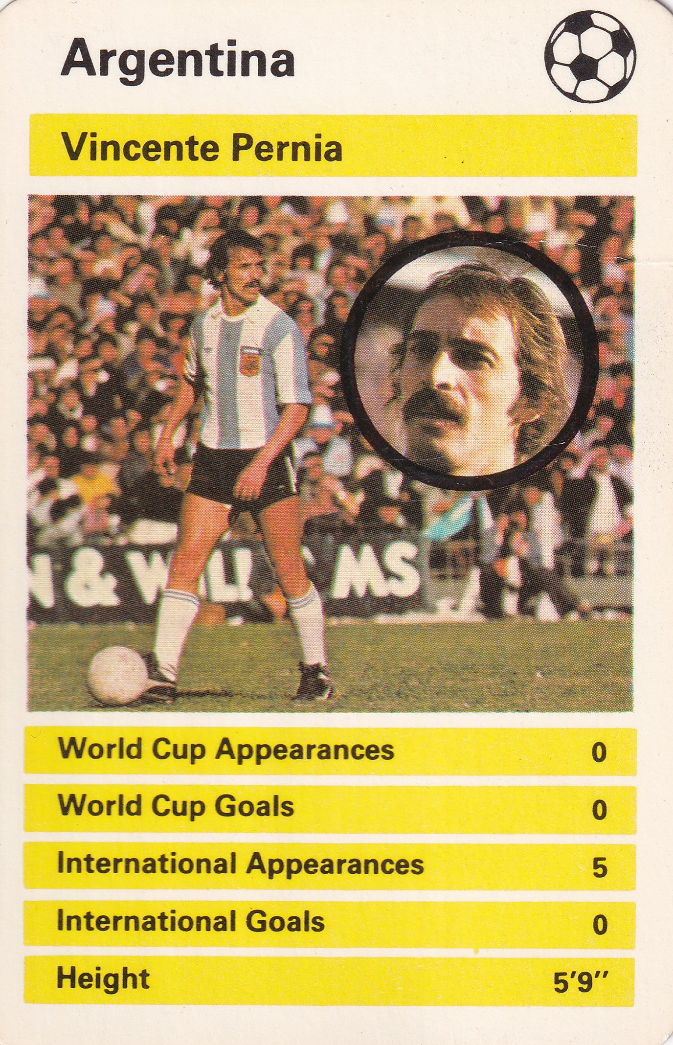 030. VINCENTE PERNIA - ARGENTINA
