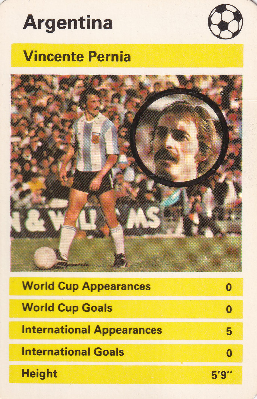 030. VINCENTE PERNIA - ARGENTINA