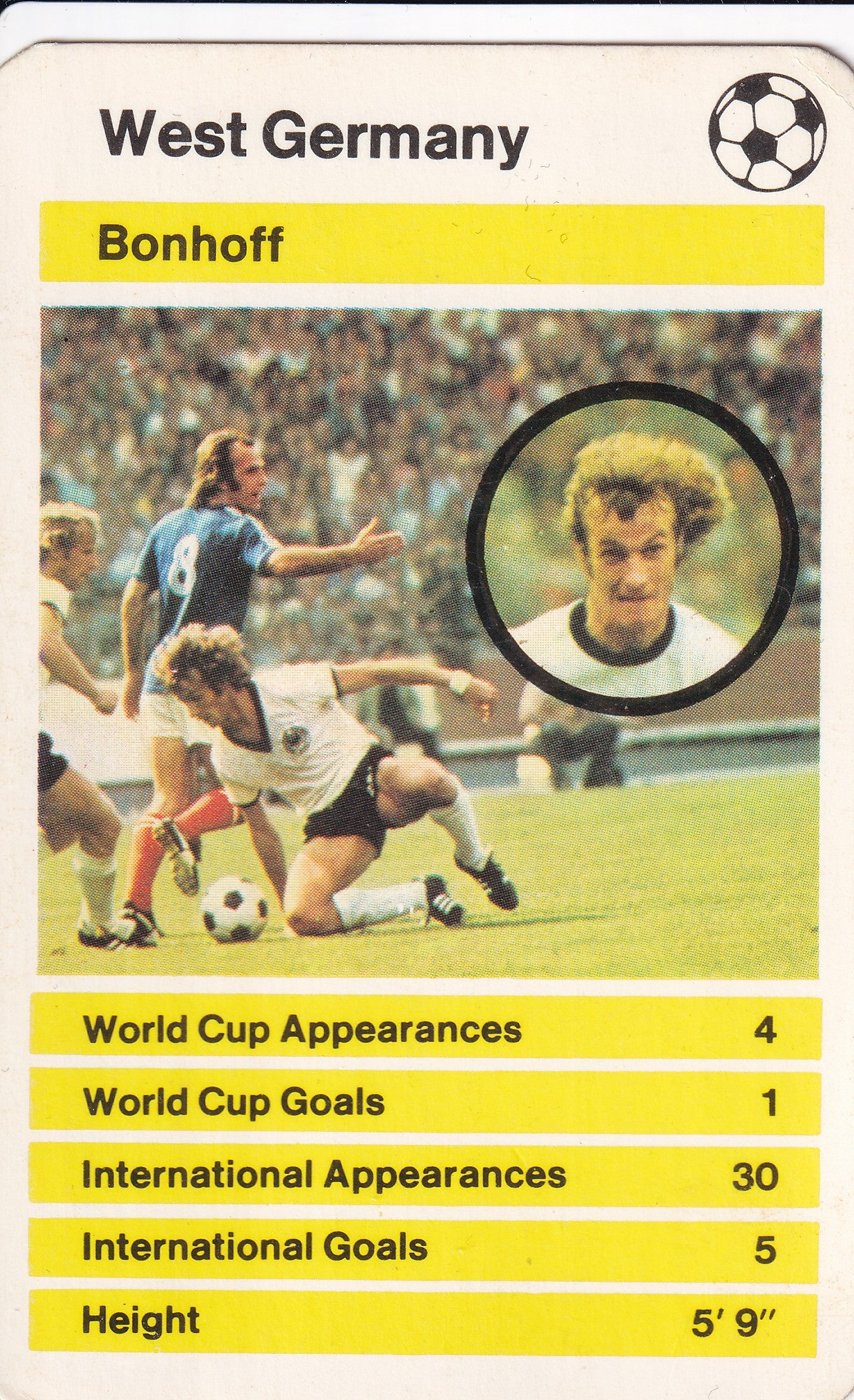 003. BONHOFF - WEST GERMANY