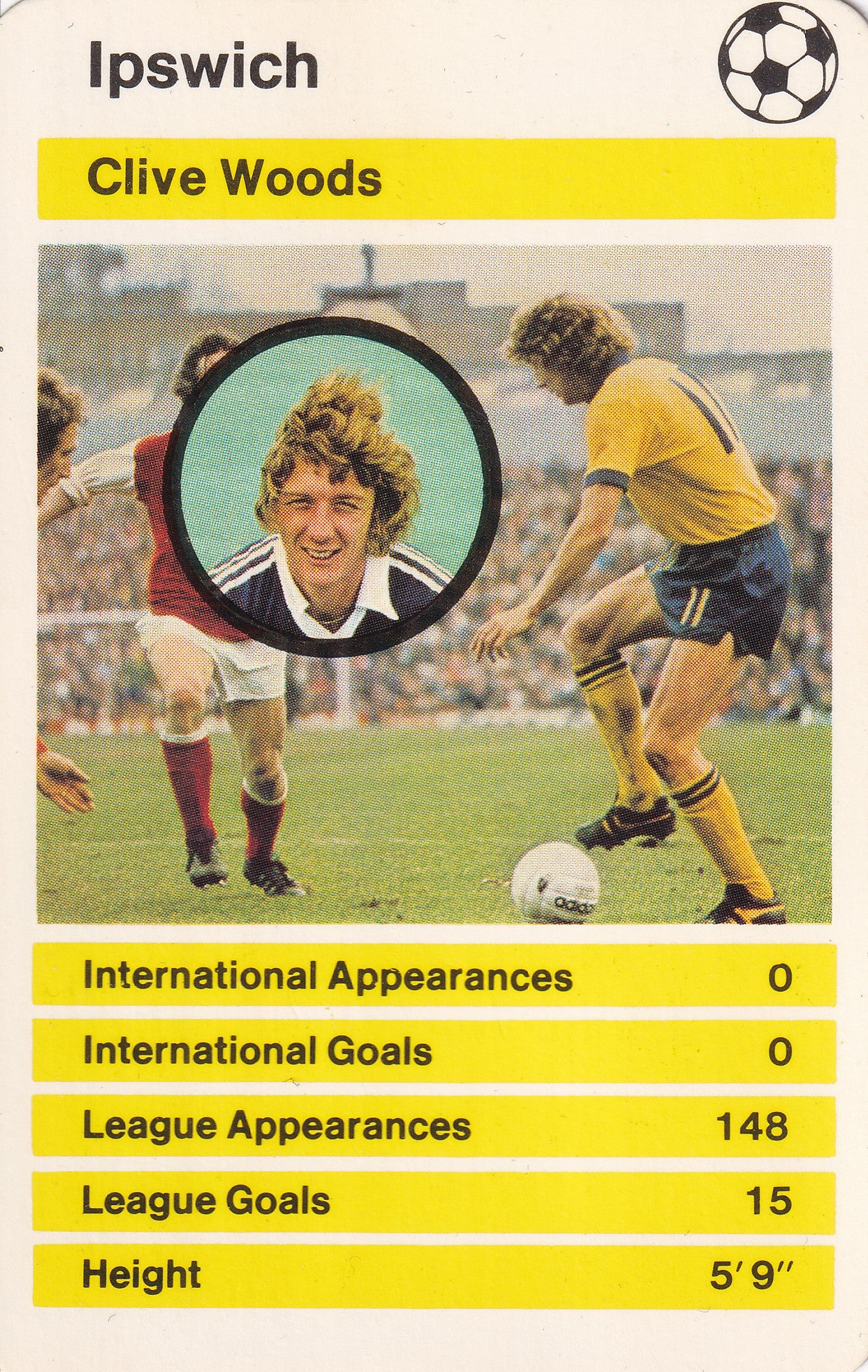 006. CLIVE WOODS - IPSWICH