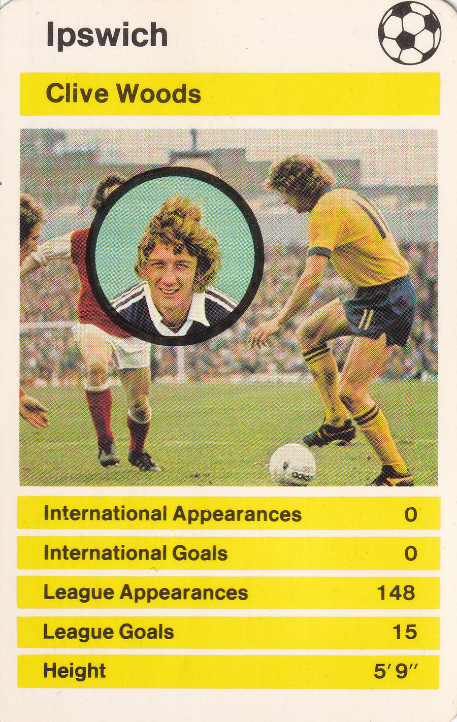 006. CLIVE WOODS - IPSWICH