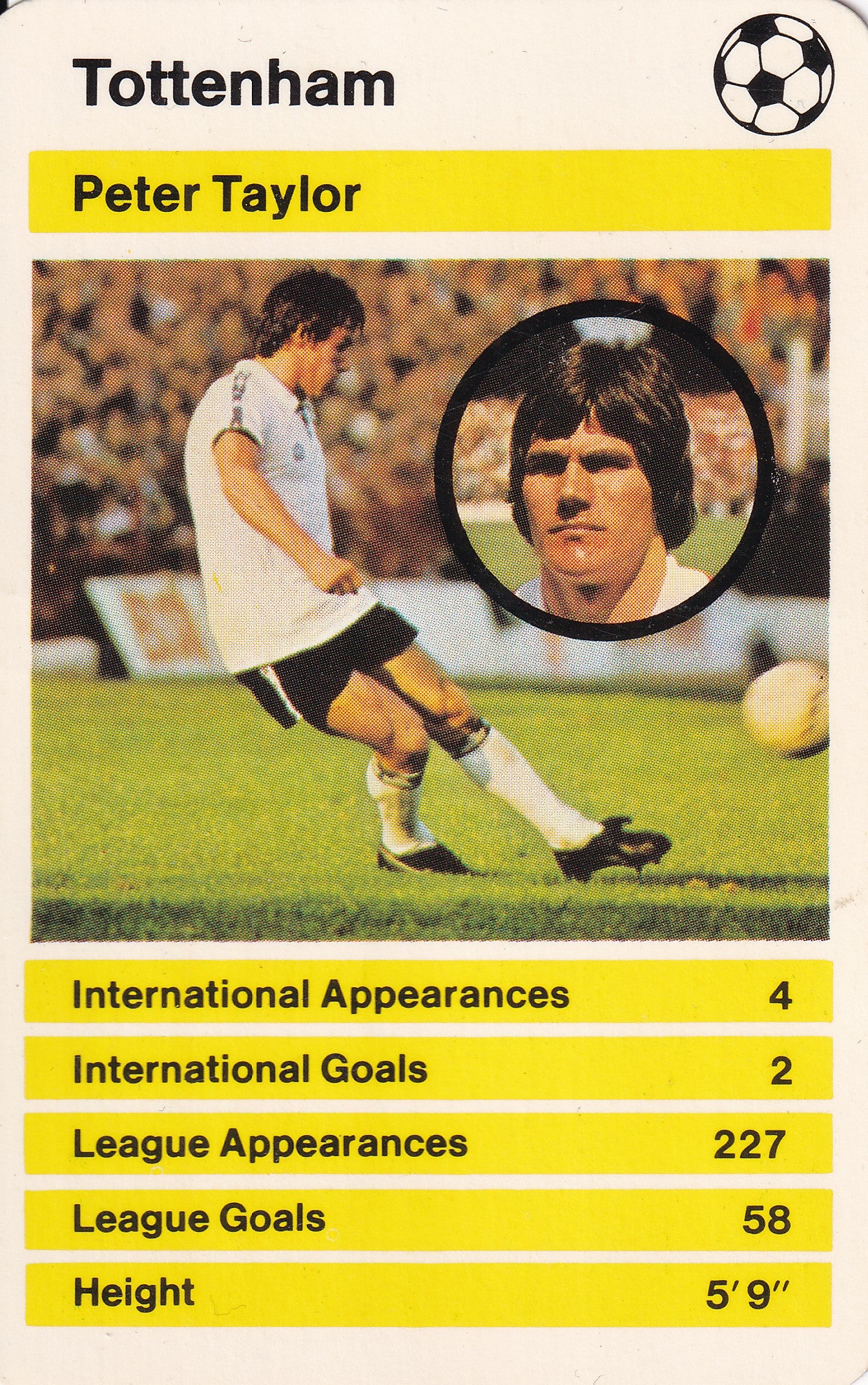 021. PETER TAYLOR - TOTTENHAM