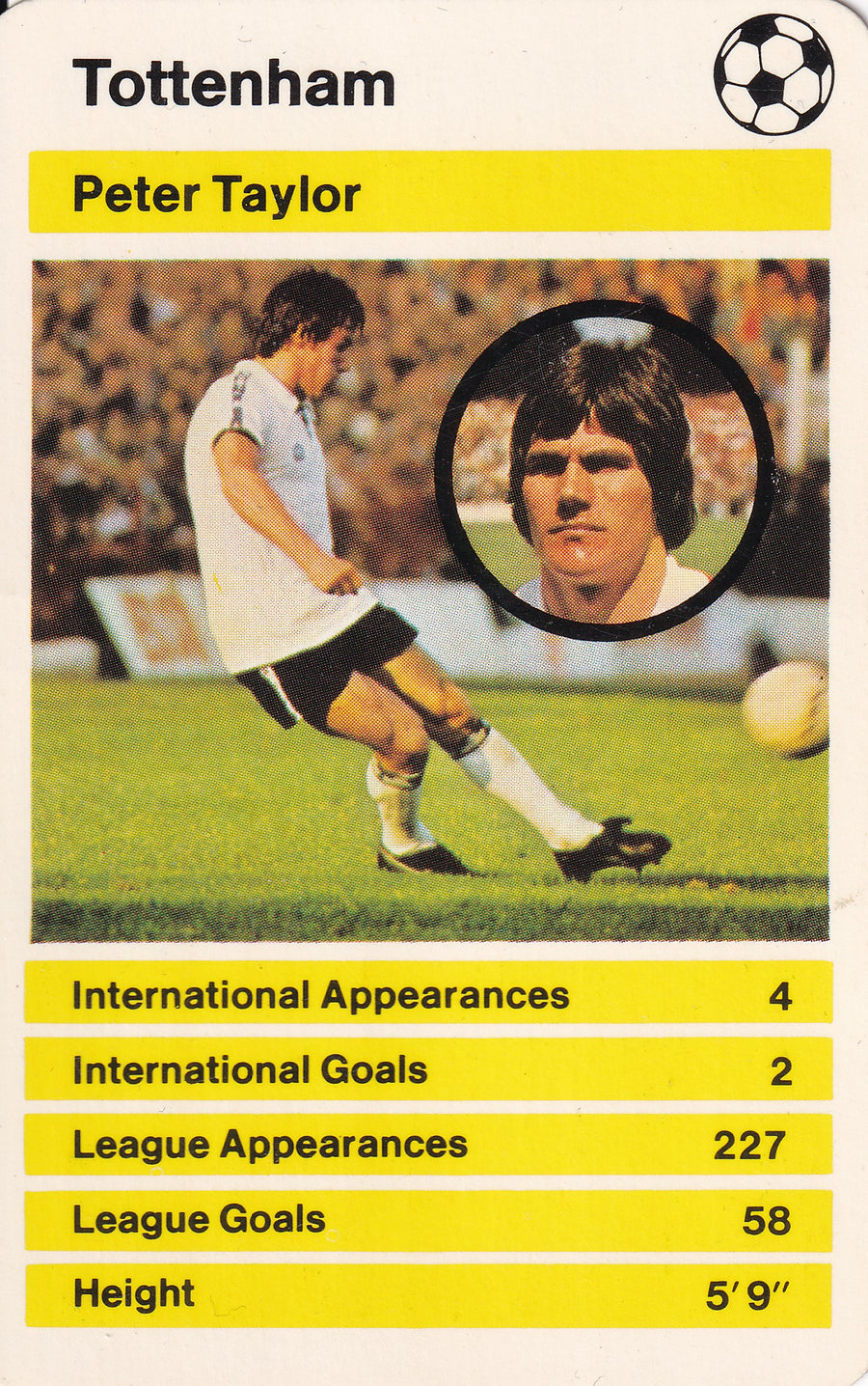 021. PETER TAYLOR - TOTTENHAM