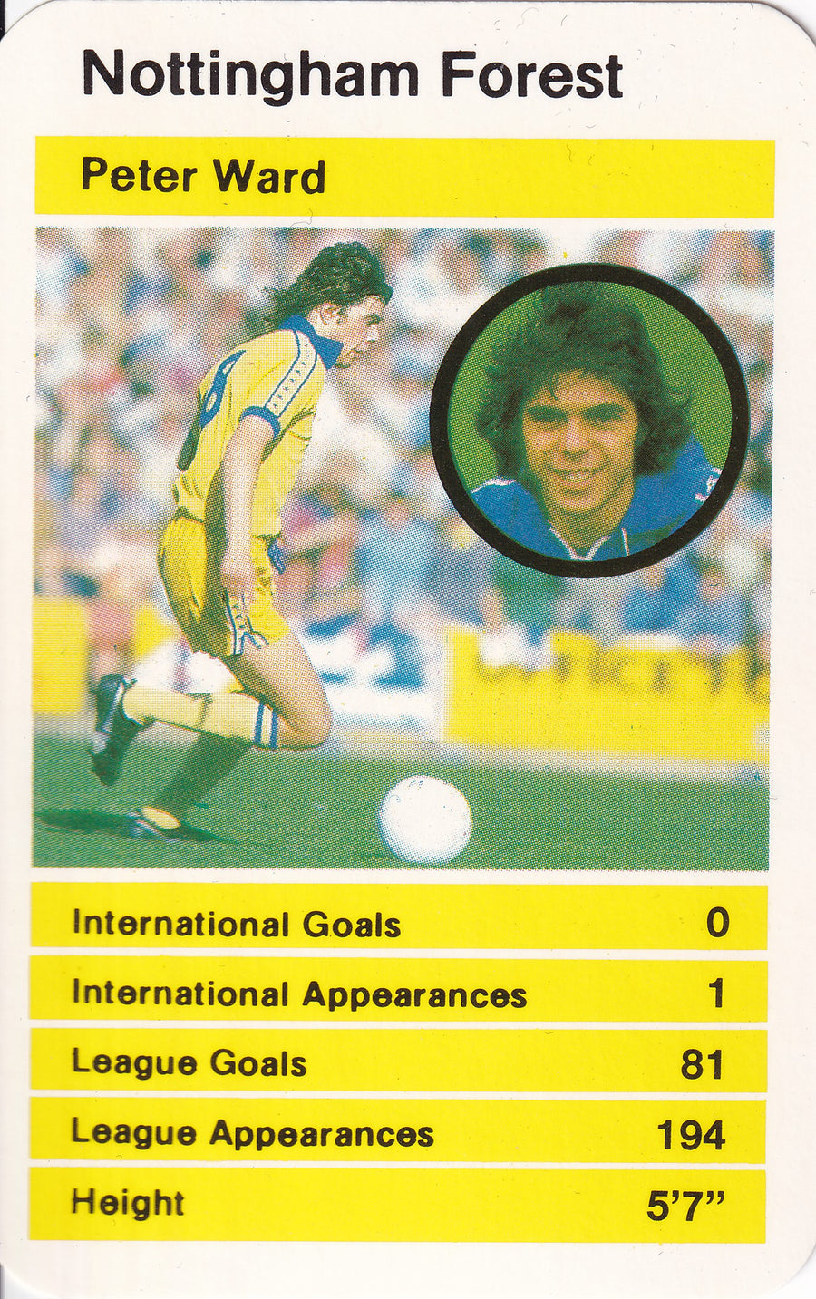 024. PETER WARD - NOTTINGHAM FOREST