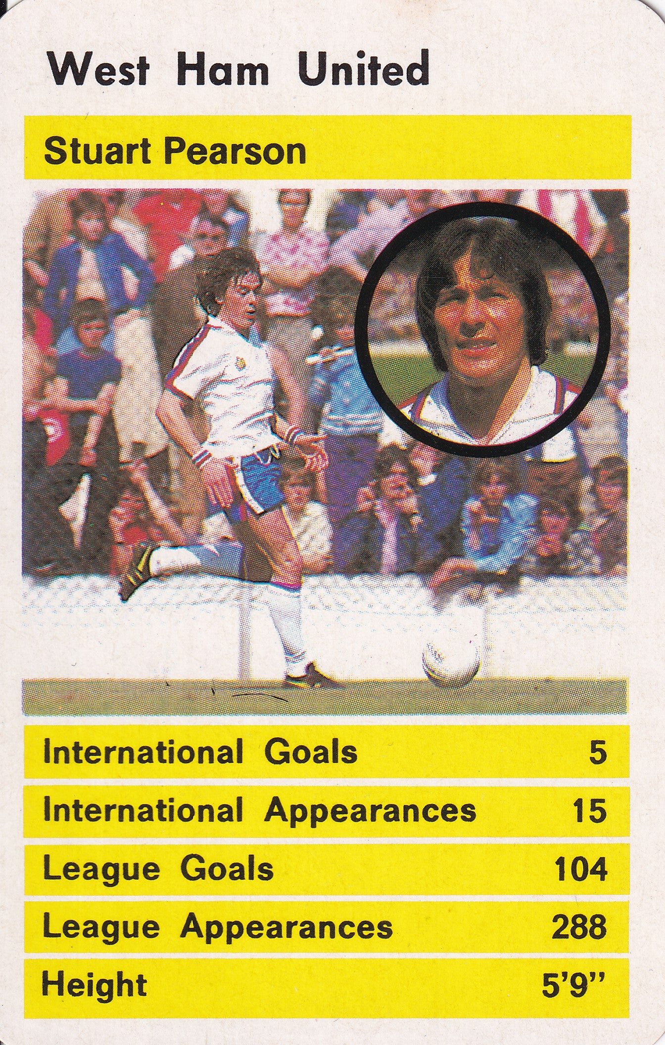 025. STUART PEARSON - WEST HAM UNITED