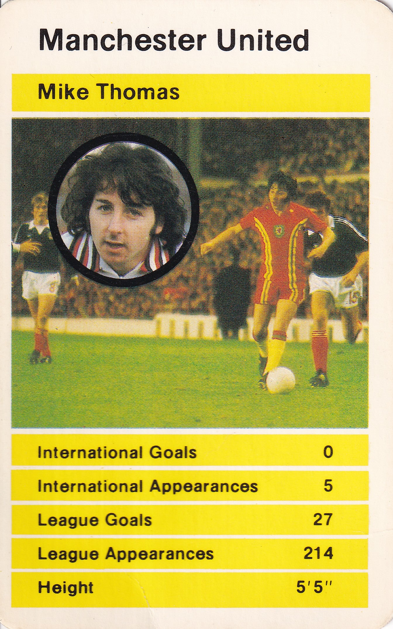 019. MIKE THOMAS - MANCHESTER UNITED