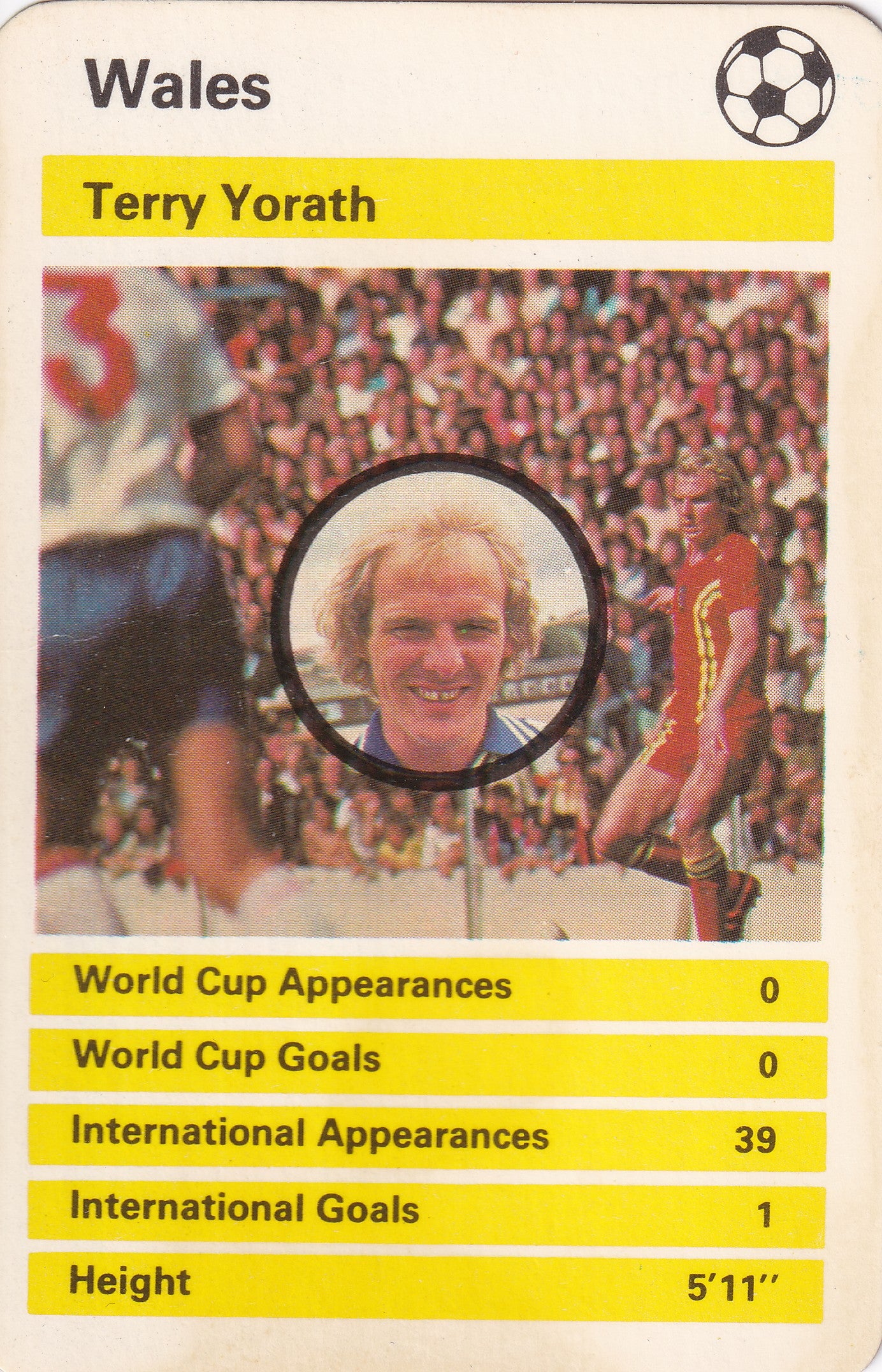 027. TERRY YORATH - WALES