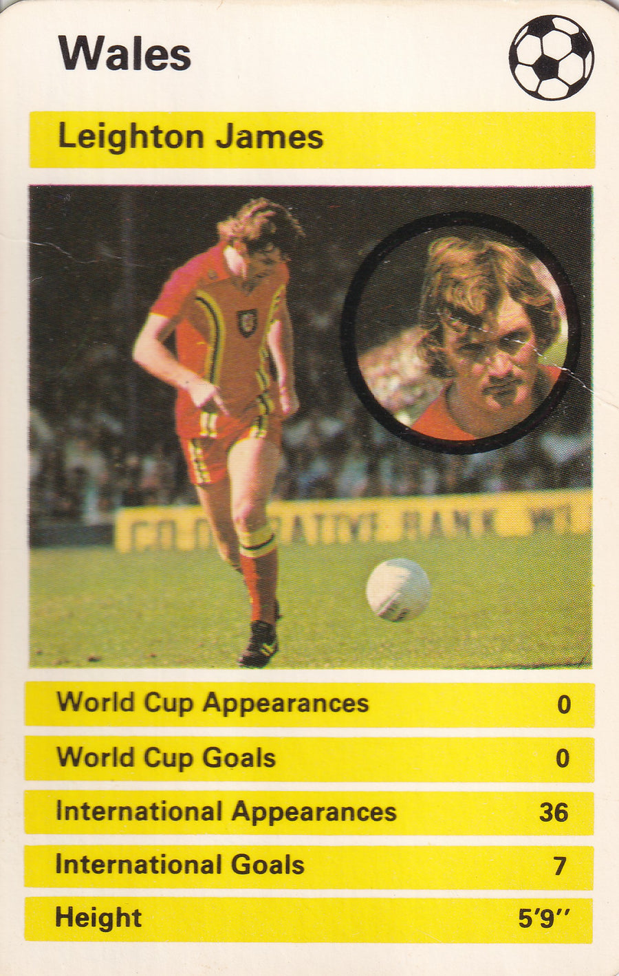 019. LEIGHTON JAMES - WALES