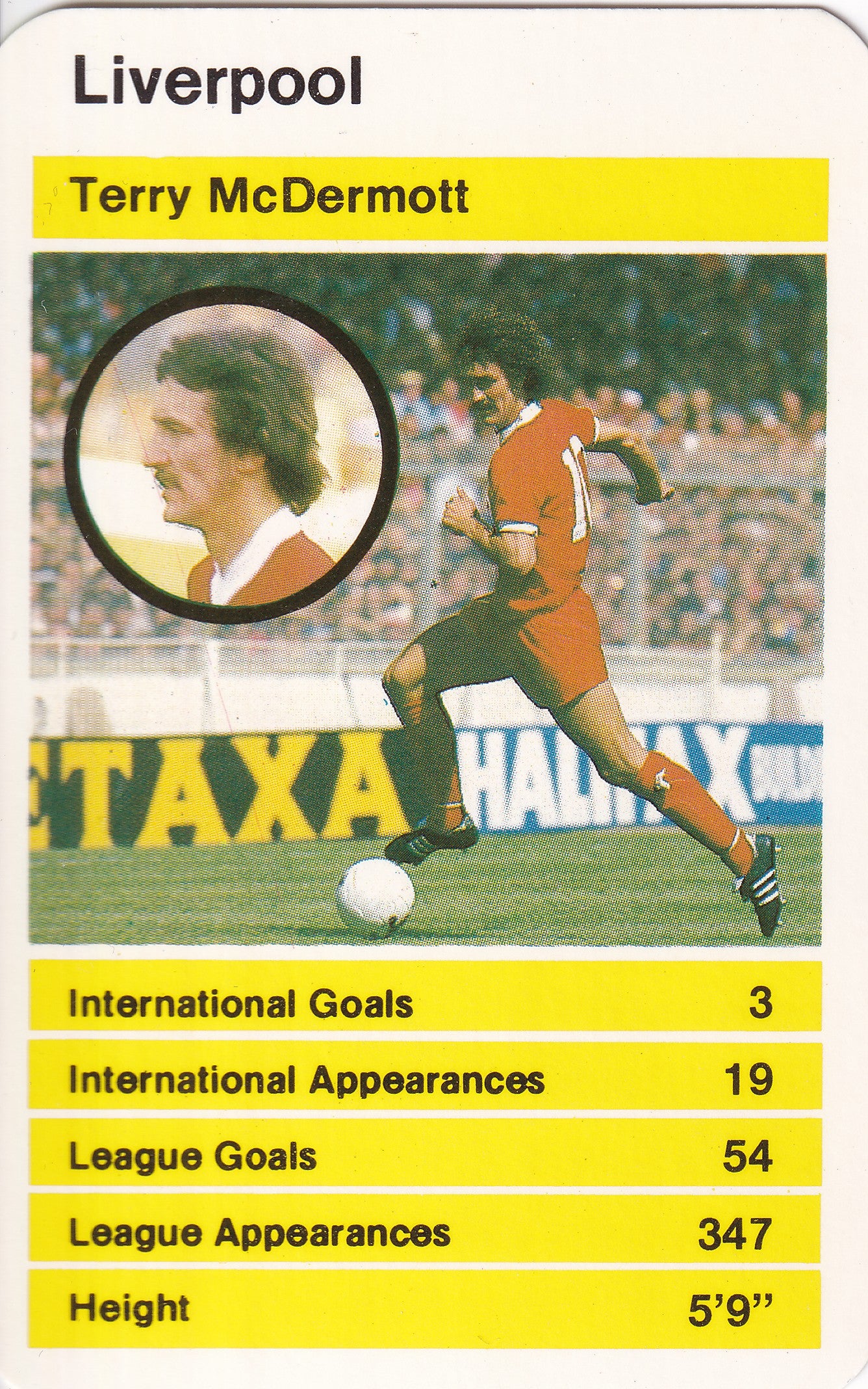 028. TERRY McDERMOTT - LIVERPOOL