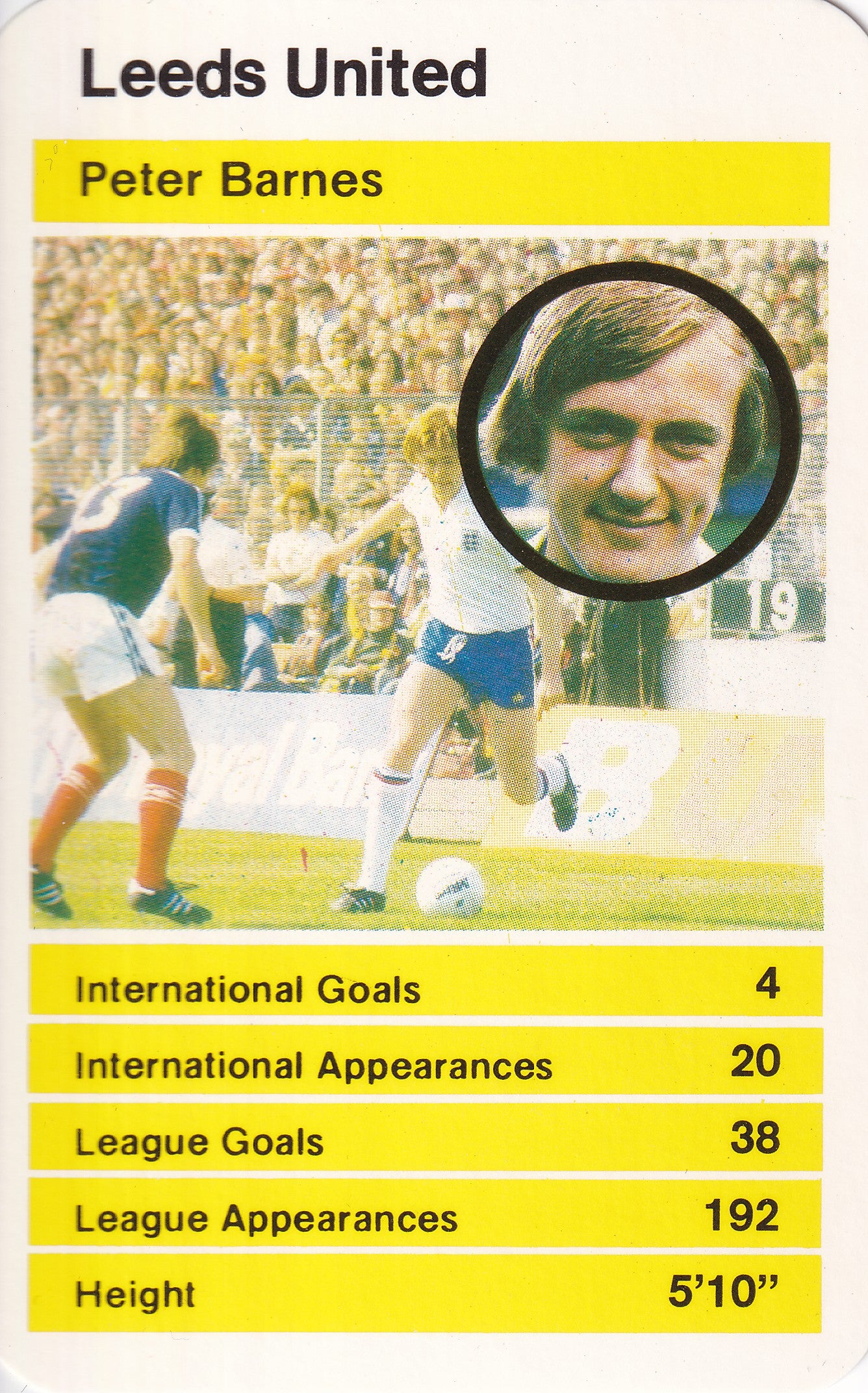 022. PETER BARNES - LEEDS UNITED