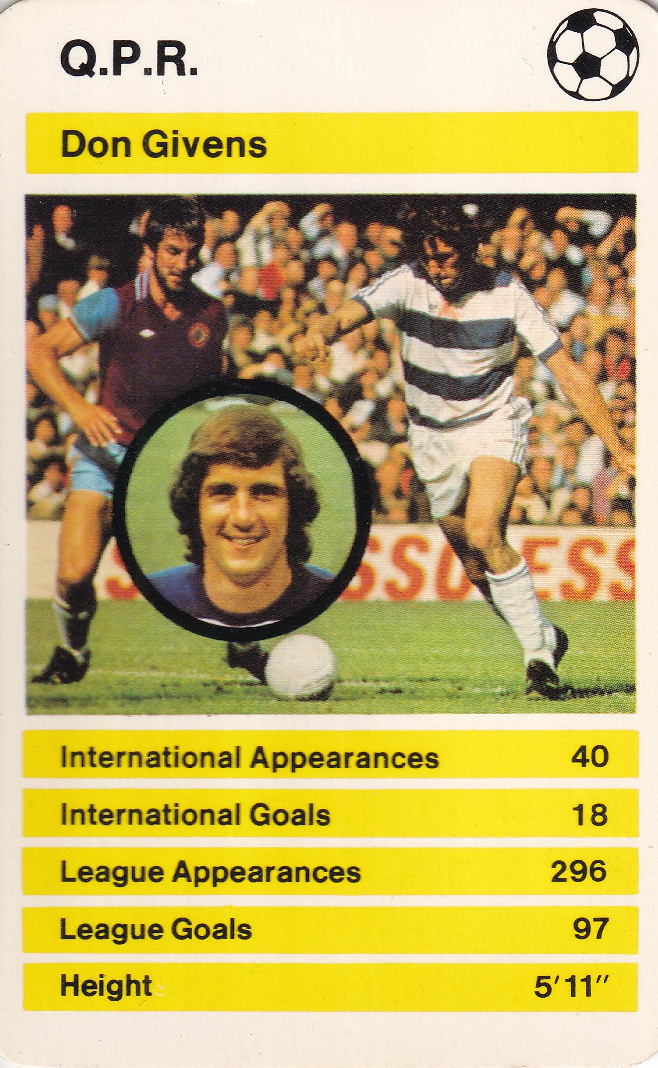 007. DON GIVENS - Q.P.R.