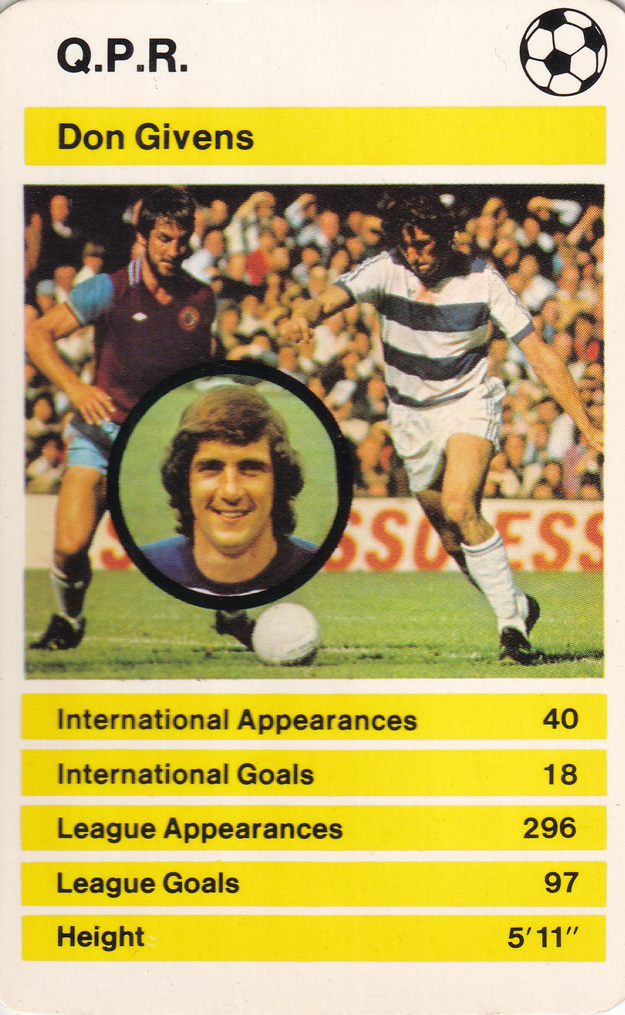 007. DON GIVENS - Q.P.R.