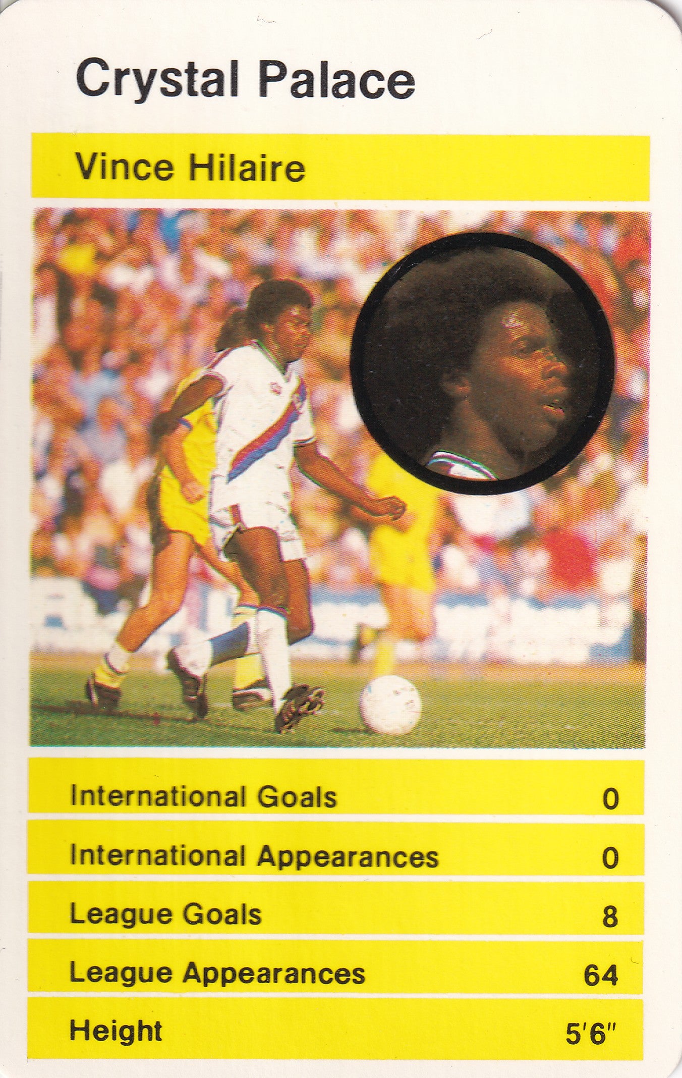 032. VINCE HILAIRE - CRYSTAL PALACE