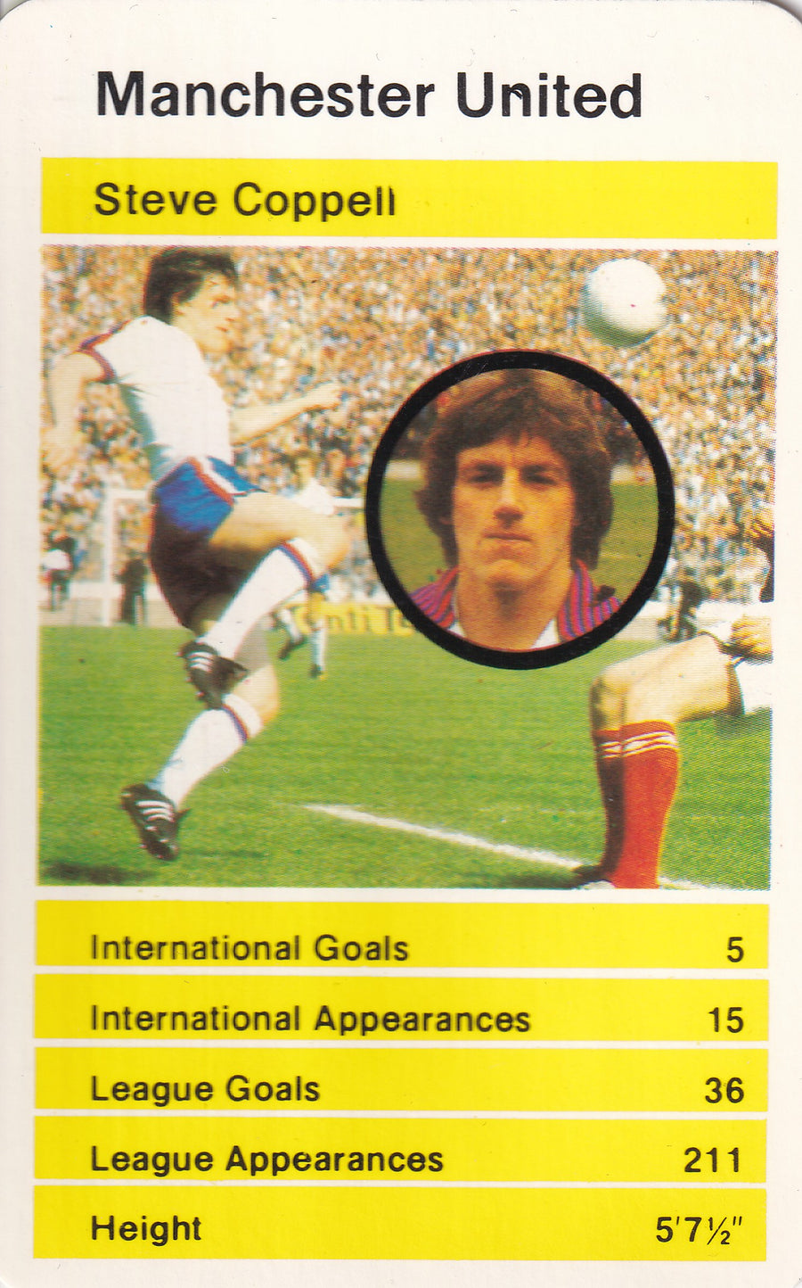 023. STEVE COPPELL - MANCHESTER UNITED