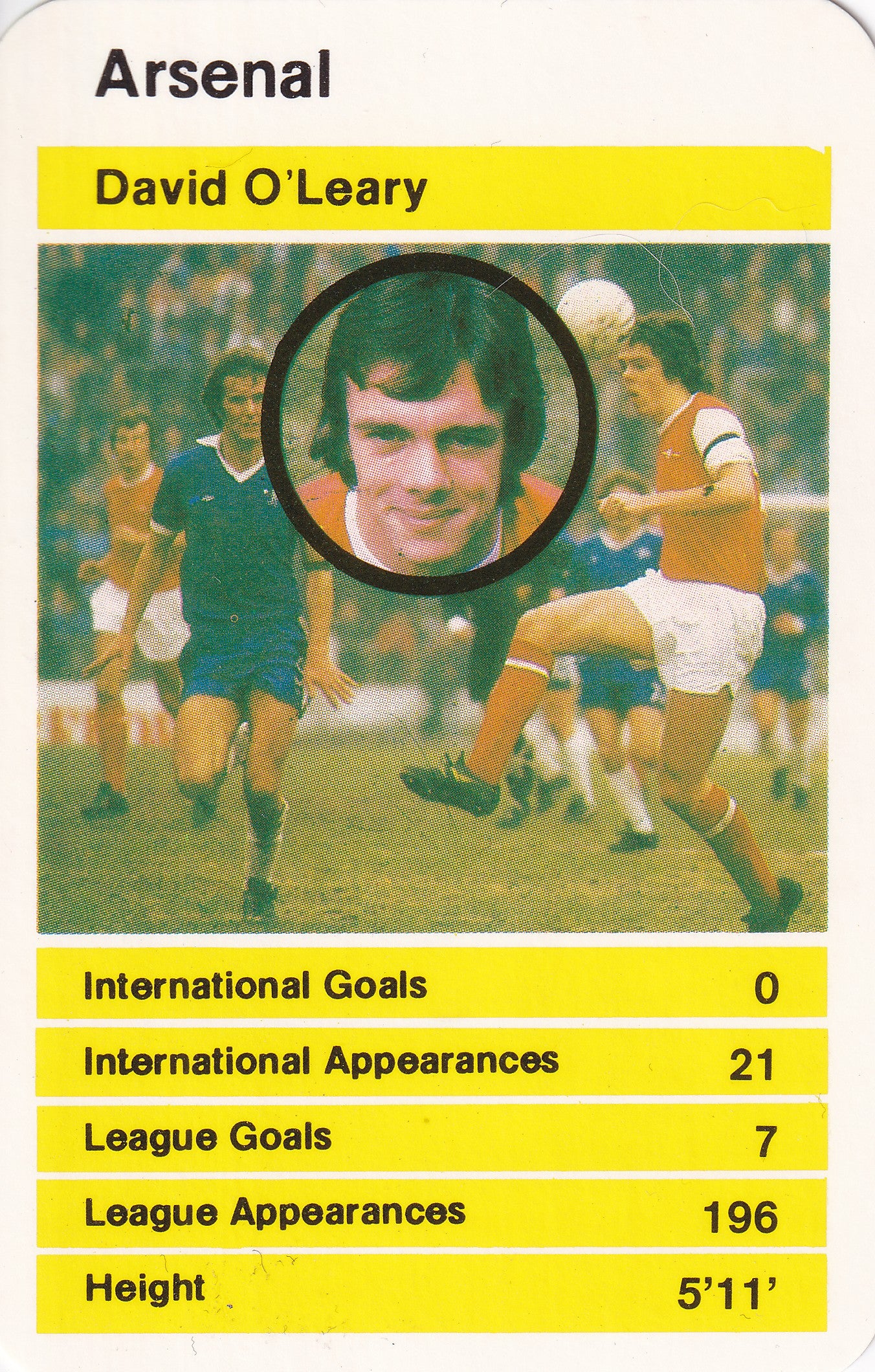 005. DAVID O'LEARY - ARSENAL