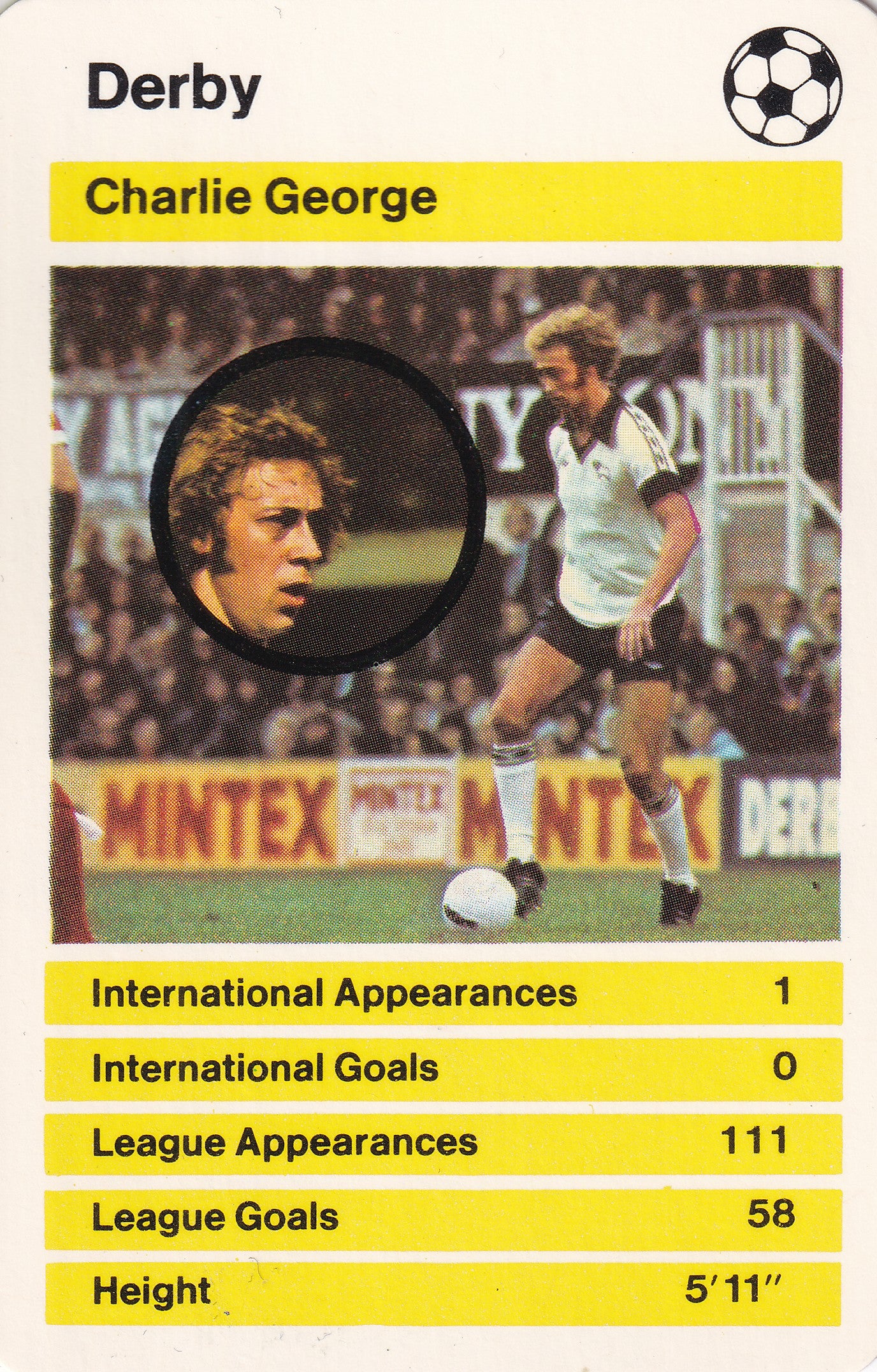 005. CHARLIE GEORGE - DERBY