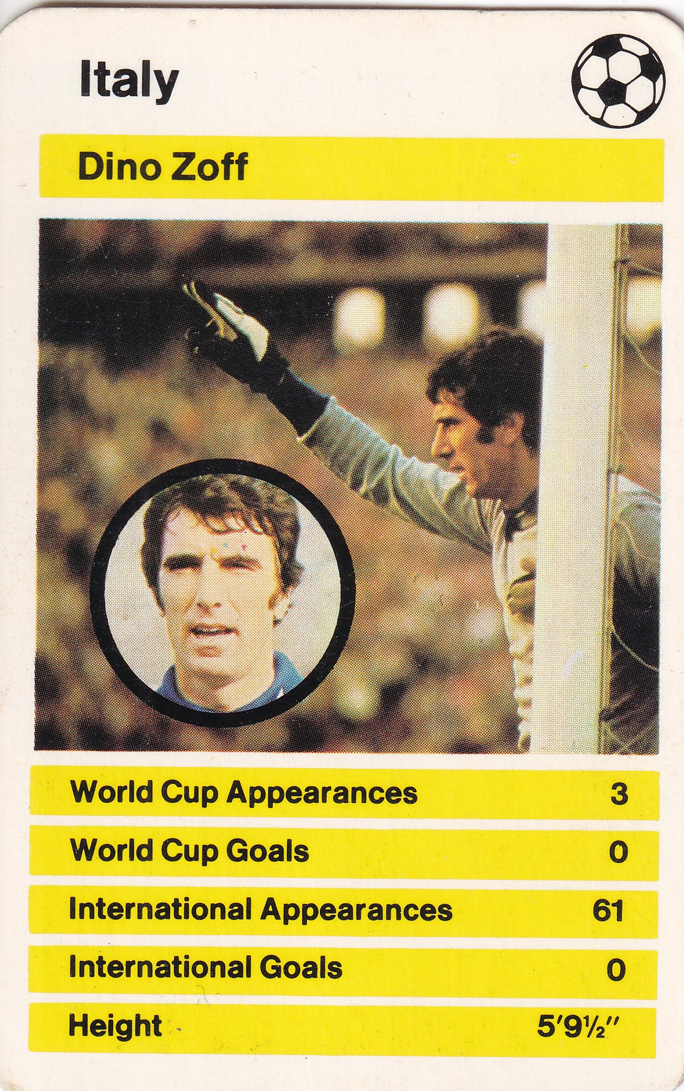 032. DINO ZOFF - ITALY