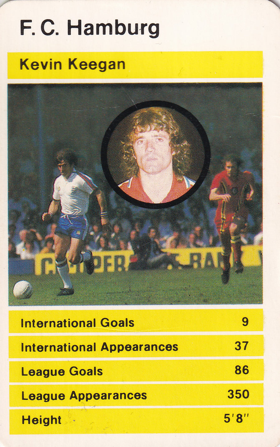 017. KEVIN KEEGAN - F.C. HAMBURG