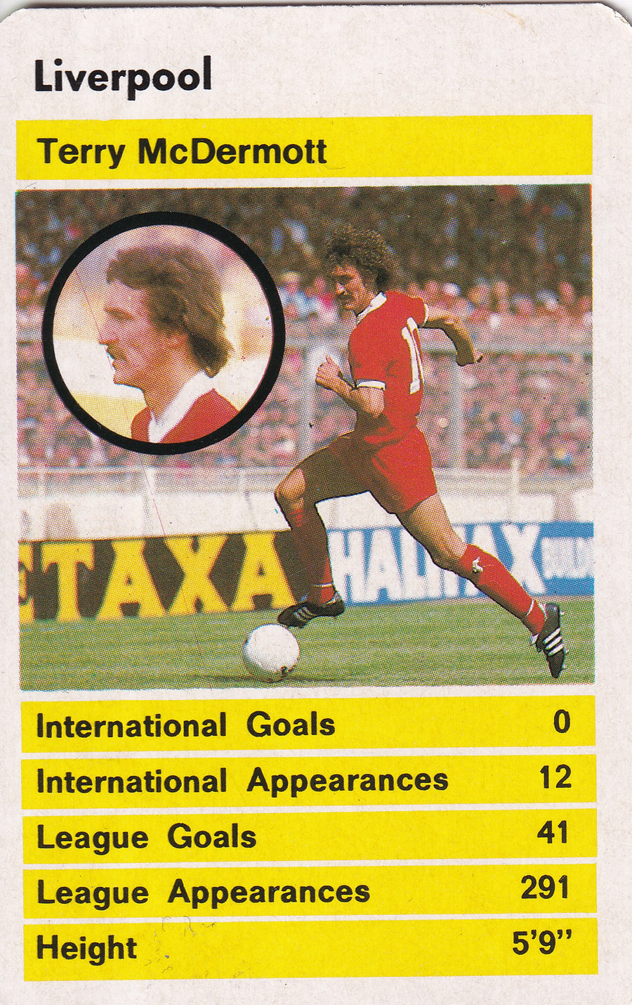 027. TERRY McDERMOTT - LIVERPOOL