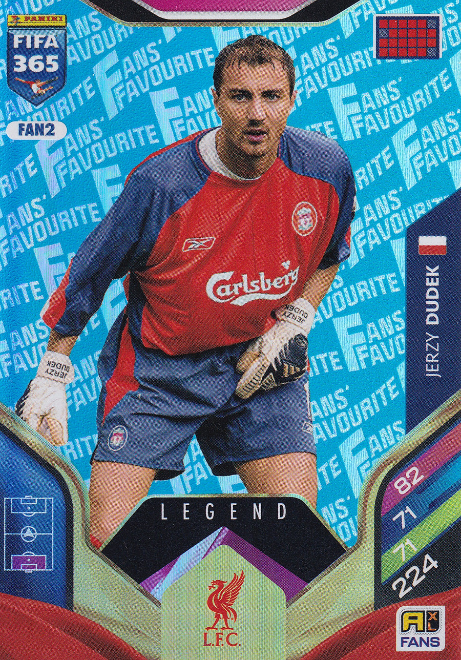 FAN-002. JERZY DUDEK - LIVERPOOL - FANS FAVOURITE LEGEND - BLUE