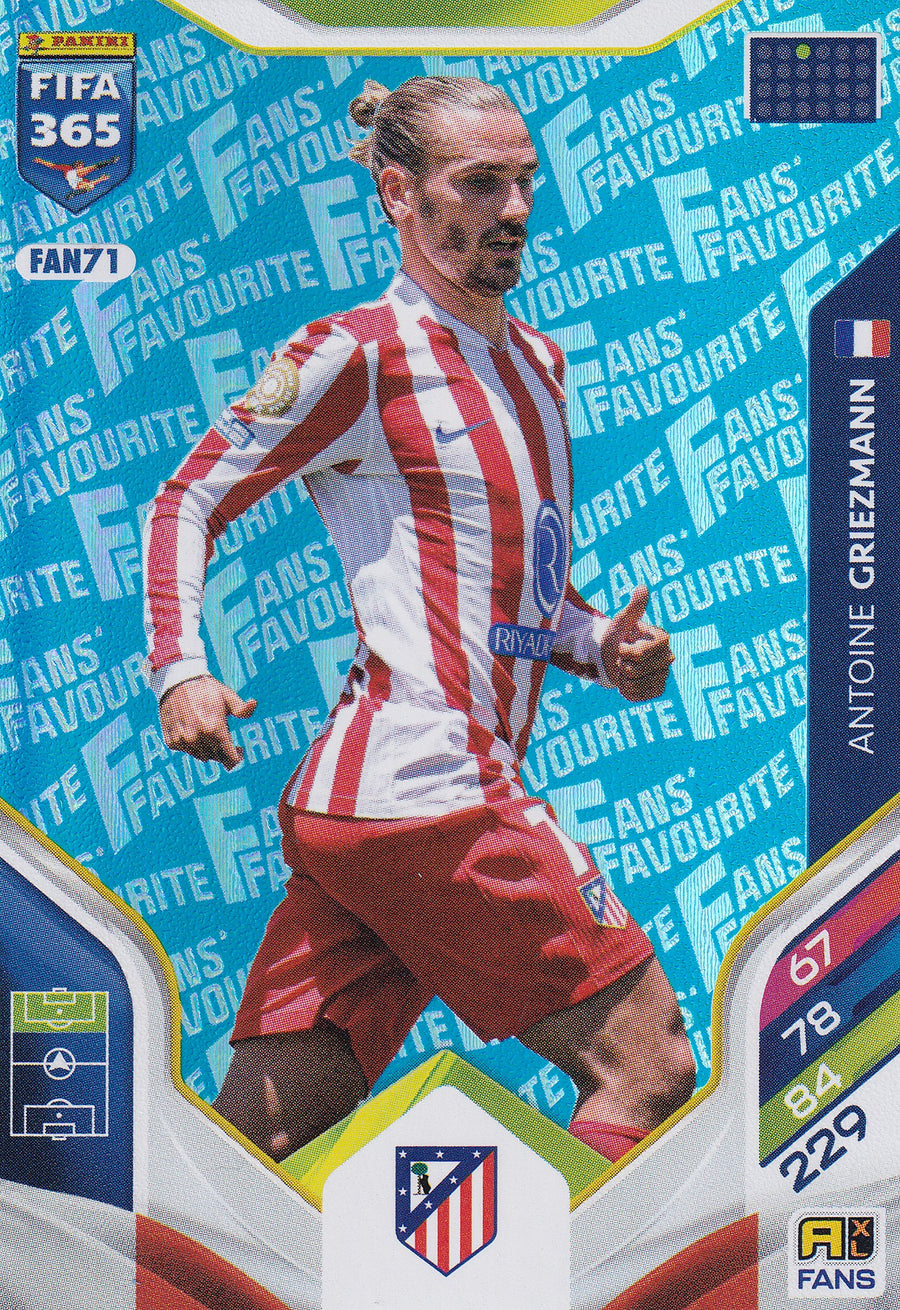FAN-071. ANTOINE GRIEZMANN - ATLETICO DE MADRID - FANS FAVOURITE - BLUE