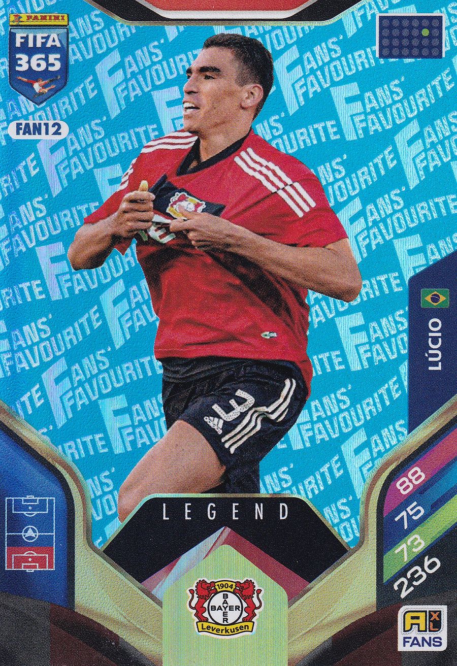 FAN-012. LUCIO - BAYER 04 LEVERKUSEN - FANS FAVOURITE LEGEND - BLUE