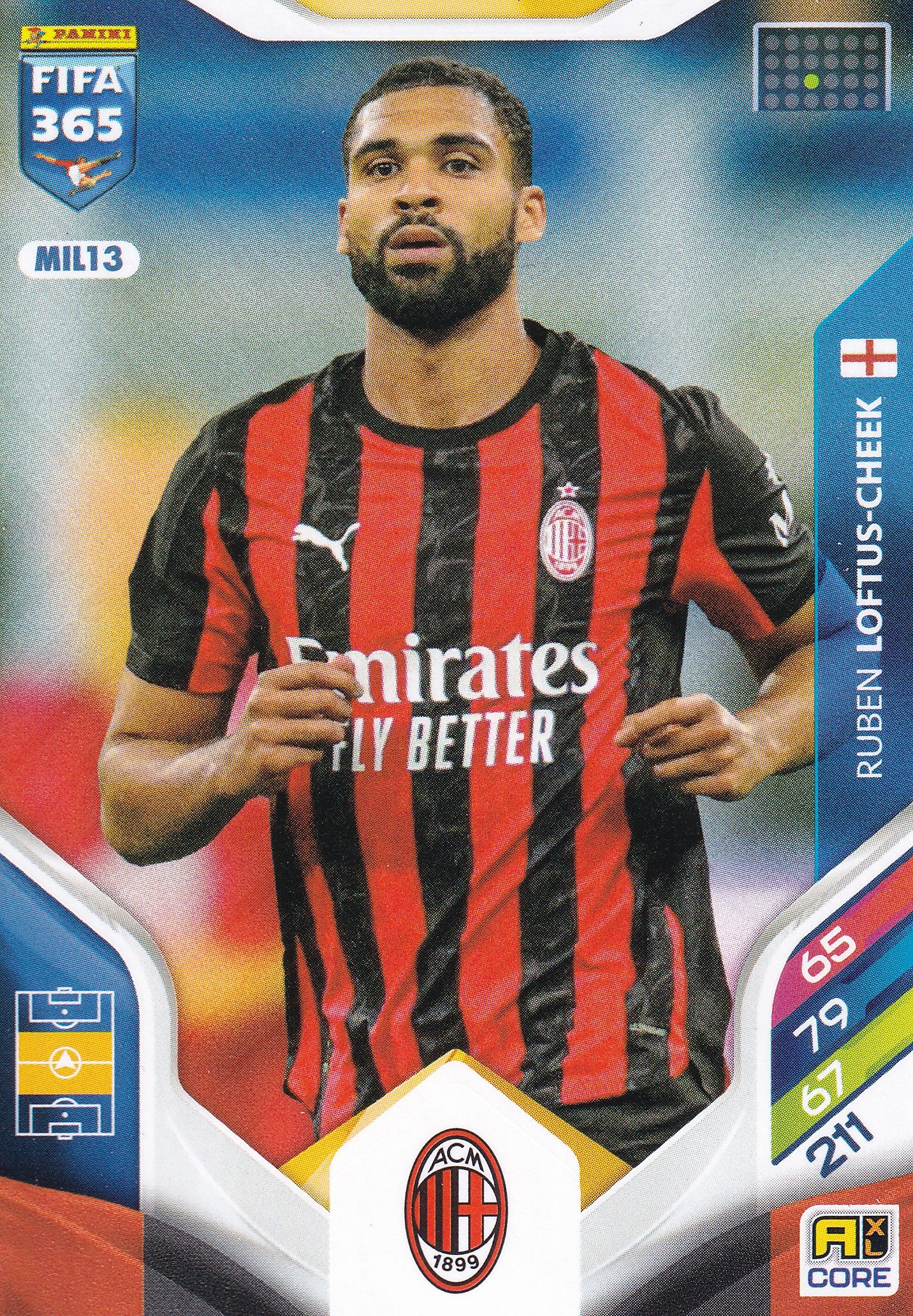 167 - MIL13. RUBEN LOFTUS-CHEEK - AC MILAN