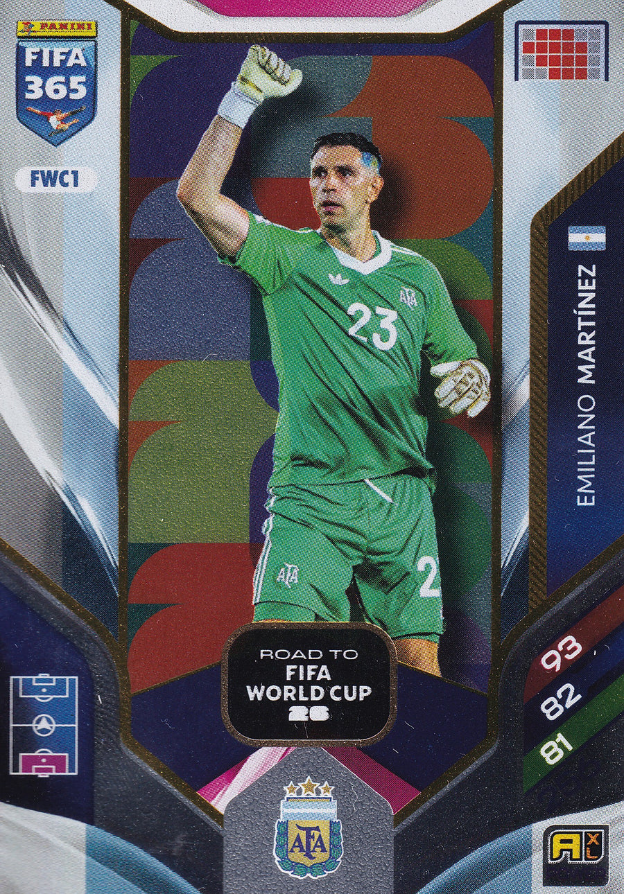 FW-01. EMILIANO MARTINEZ - ARGENTINA - ROAD TO FIFA WORLD CUP 2026