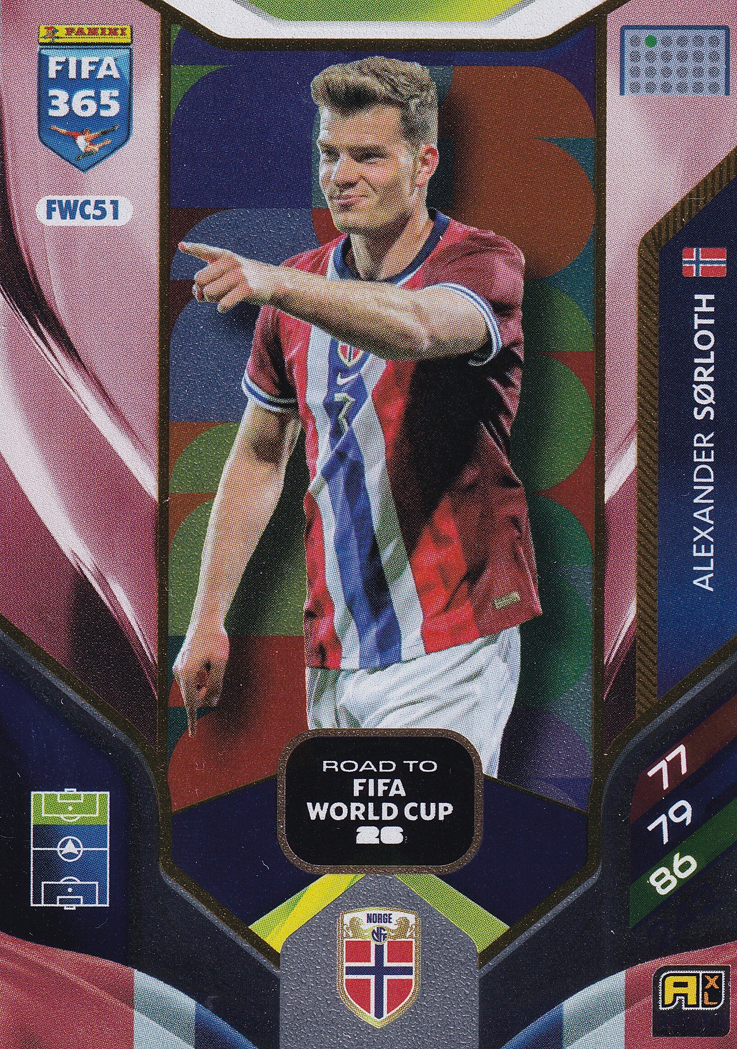 FW-51. ALEXANDER SØRLOTH - NORWAY - ROAD TO FIFA WORLD CUP 2026