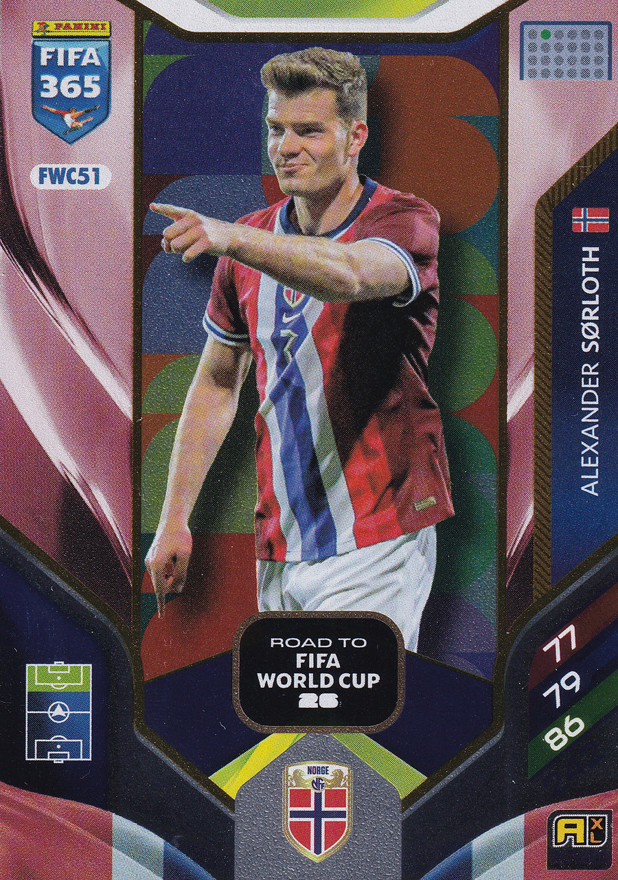 FW-51. ALEXANDER SØRLOTH - NORWAY - ROAD TO FIFA WORLD CUP 2026