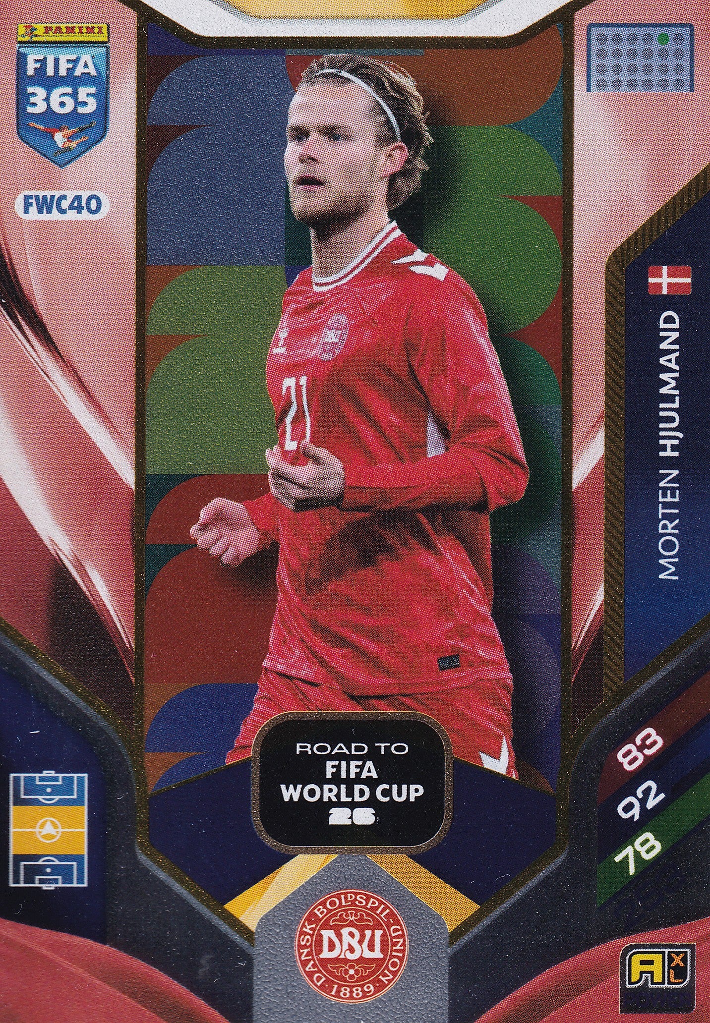 FW-40. MORTEN HJULMAND - DENMARK - ROAD TO FIFA WORLD CUP 2026