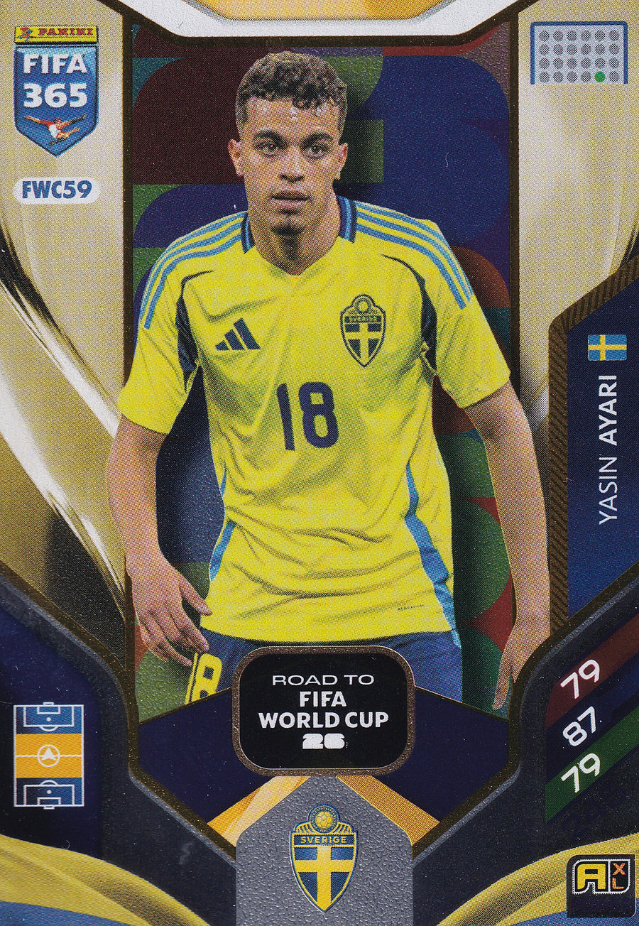 FW-59. YASIN AYARI - SWEDEN - ROAD TO FIFA WORLD CUP 2026