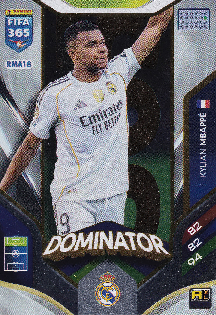297 - RMA18. KYLIAN MBAPPE - REAL MADRID - DOMINATOR