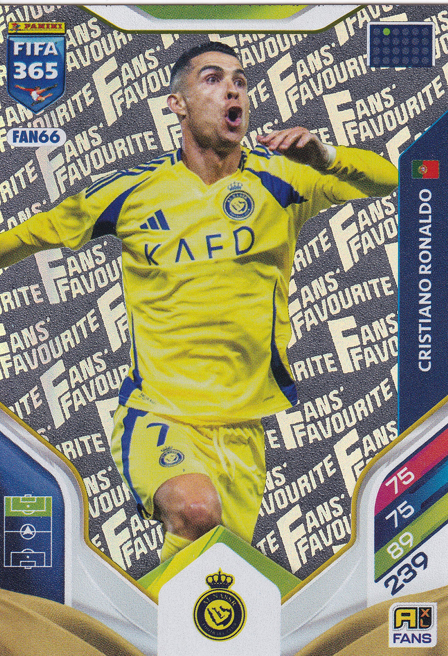 FAN-66. CRISTIANO RONALDO - AL-NASSR - FANS FAVOURITE