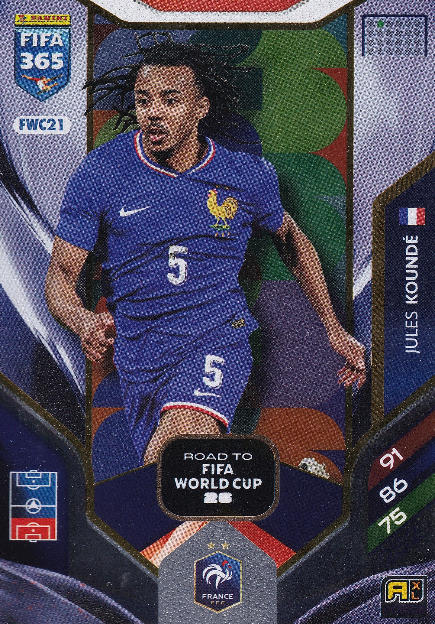 FW-21. JULES KOUNDE - FRANCE - ROAD TO FIFA WORLD CUP 2026