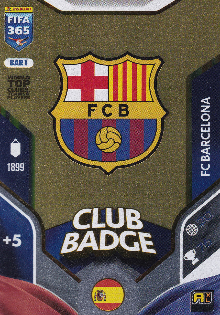 261 - BAR1. FC BARCELONA - BADGE