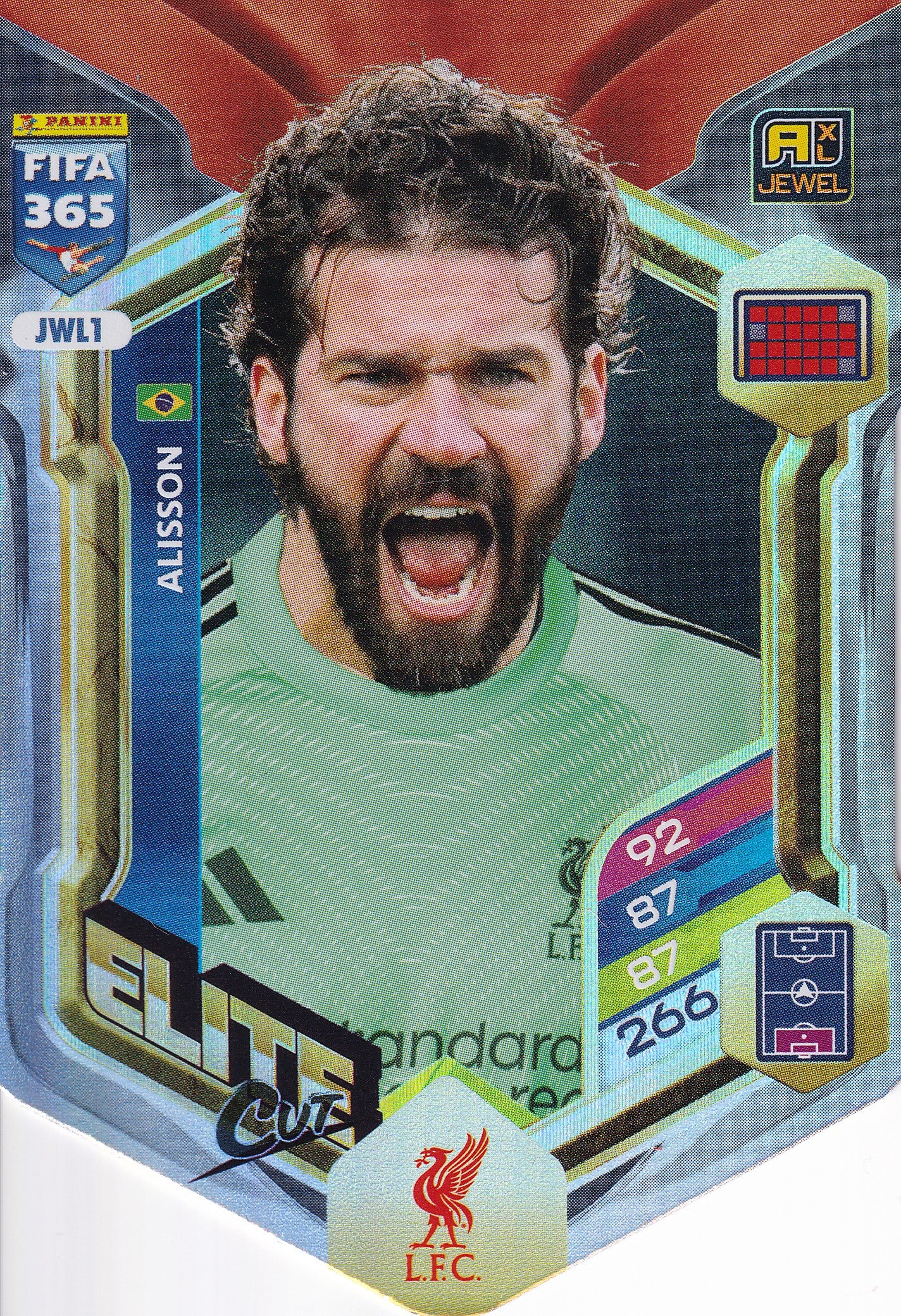 JWL-01. ALISSON - LIVERPOOL - ELITE CUT