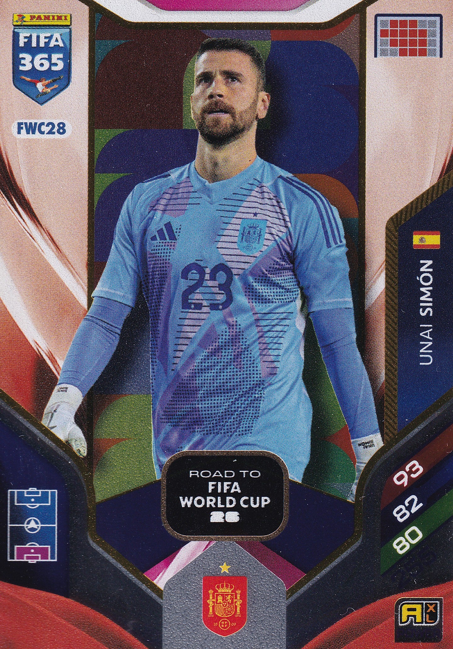 FW-28. UNAI SIMON - SPAIN - ROAD TO FIFA WORLD CUP 2026