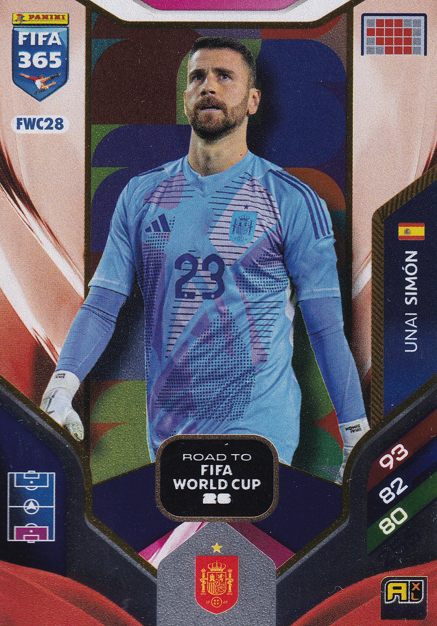 FW-28. UNAI SIMON - SPAIN - ROAD TO FIFA WORLD CUP 2026