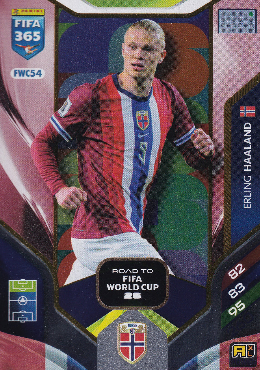 FW-54. ERLING HAALAND - NORWAY - ROAD TO FIFA WORLD CUP 2026