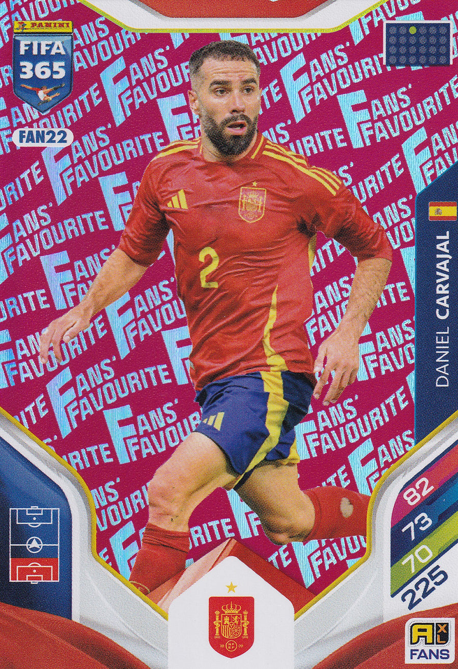 FAN-022. DANIEL CARVAJAL - FANS FAVOURITE - RED
