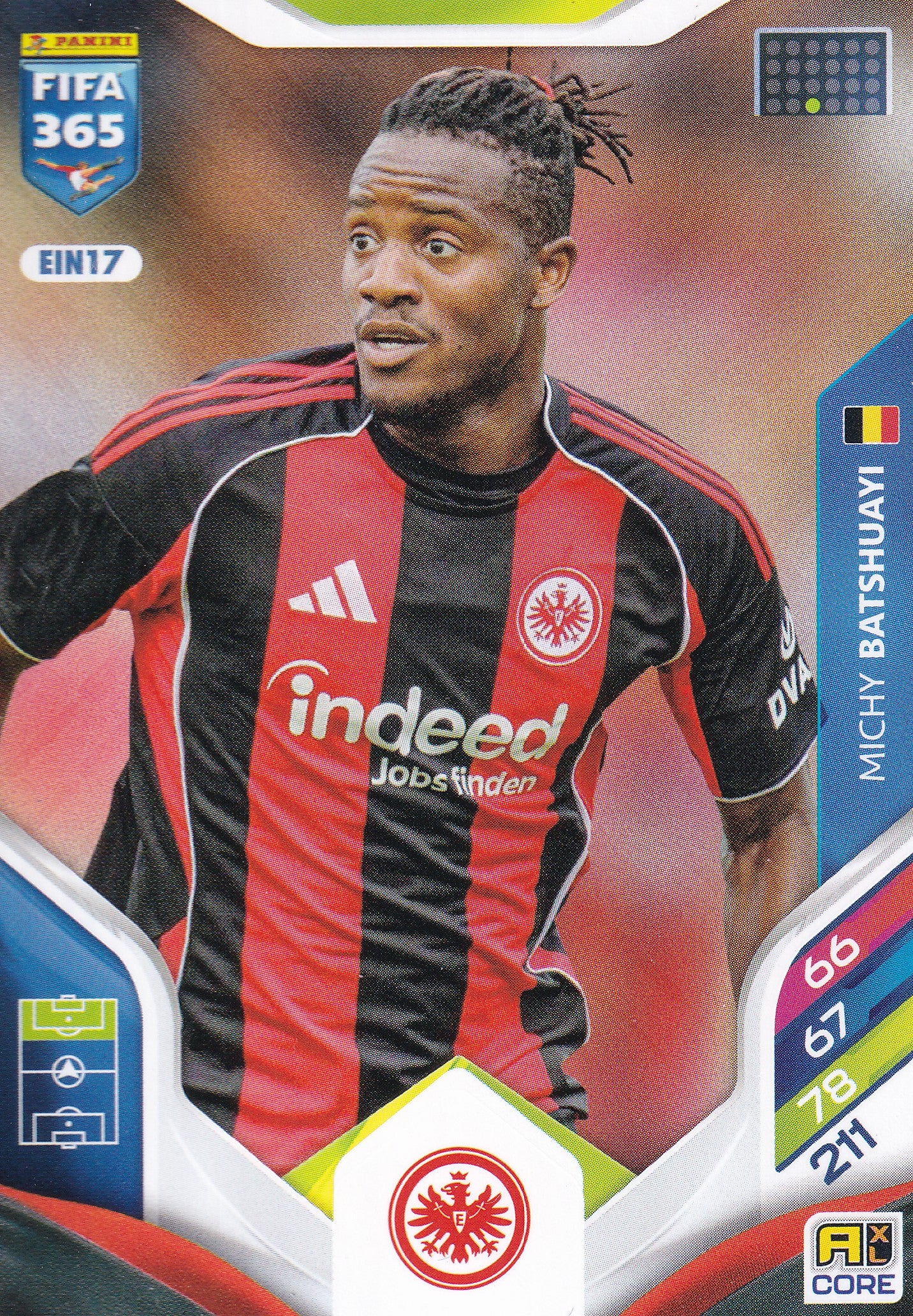 116 - EIN17. MICHY BATSHUAYI - EINTRACHT FRANKFURT