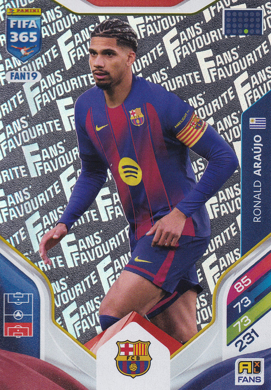 FAN-19. RONALD ARAUJO - FC BARCELONA - FANS FAVOURITE