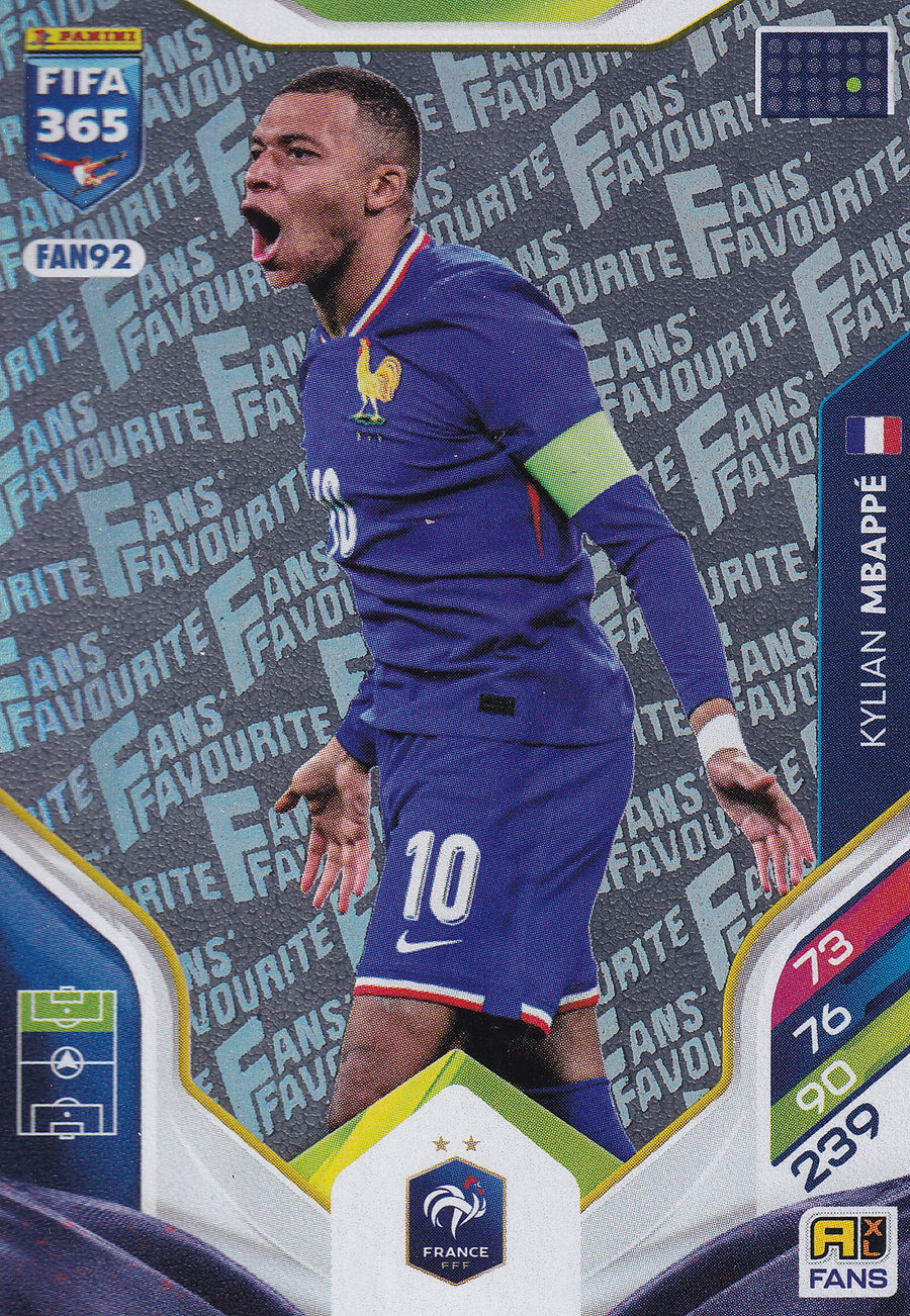 FAN-92. KYLIAN MBAPPE - FRANCE - FANS FAVOURITE