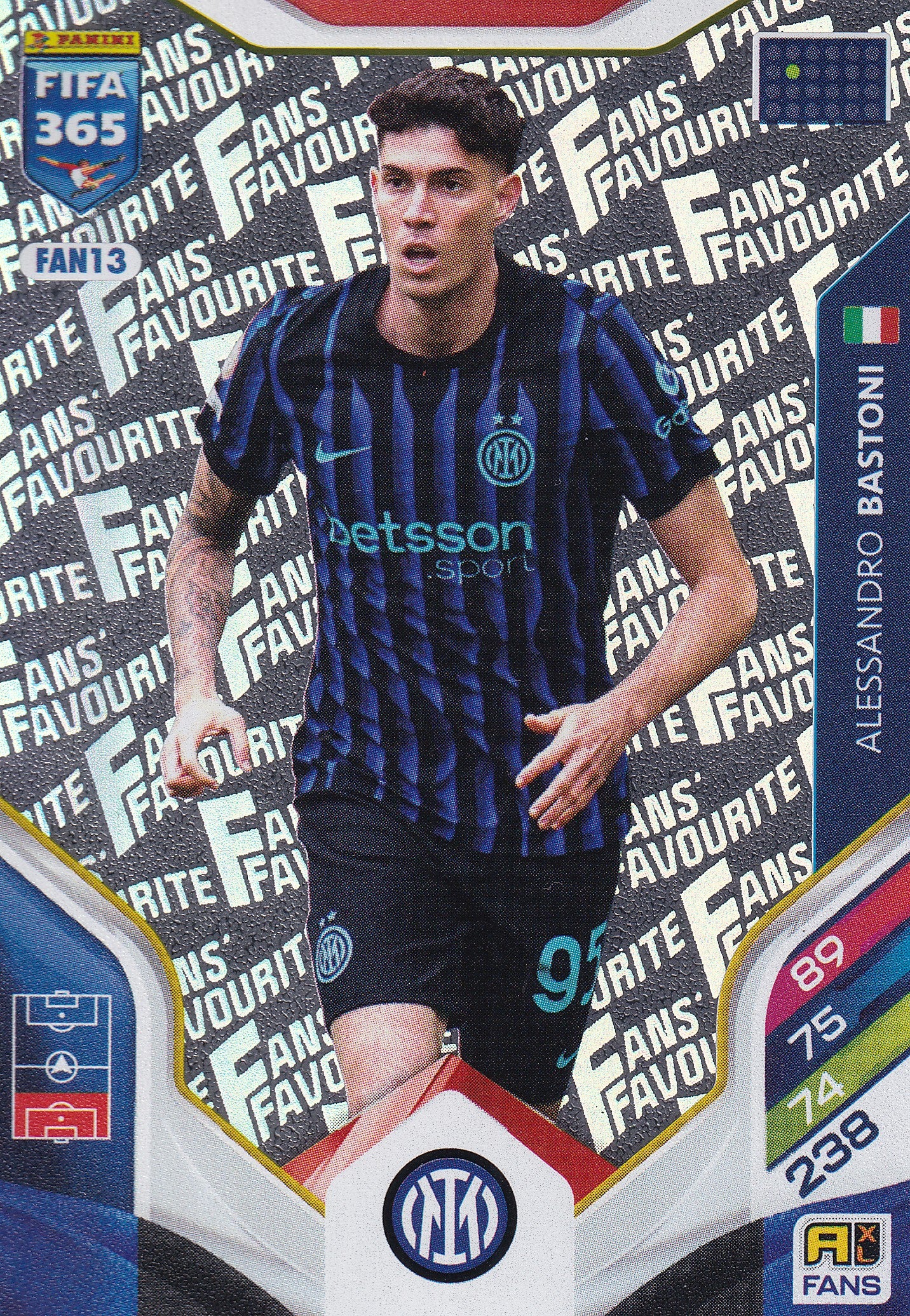 FAN-13. ALESSANDRO BASTONI - INTER - FANS FAVOURITE