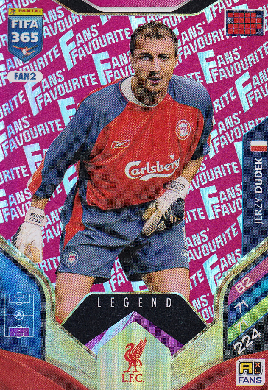 FAN-002. JERZY DUDEK - LIVERPOOL - FANS FAVOURITE LEGEND - RED