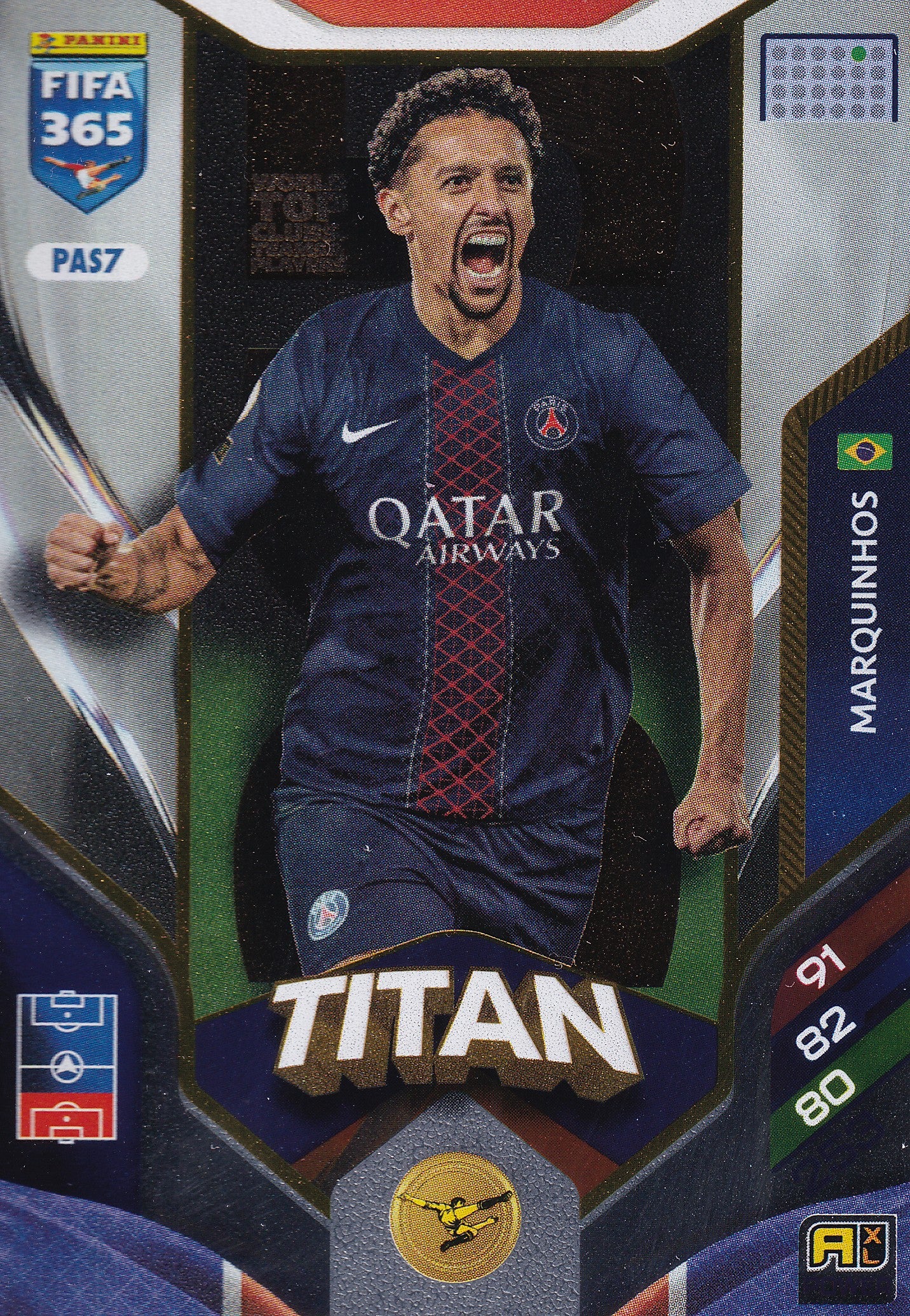 070 - PAS7. MARQUINHOS - PARIS SAINT-GERMAIN - TITAN